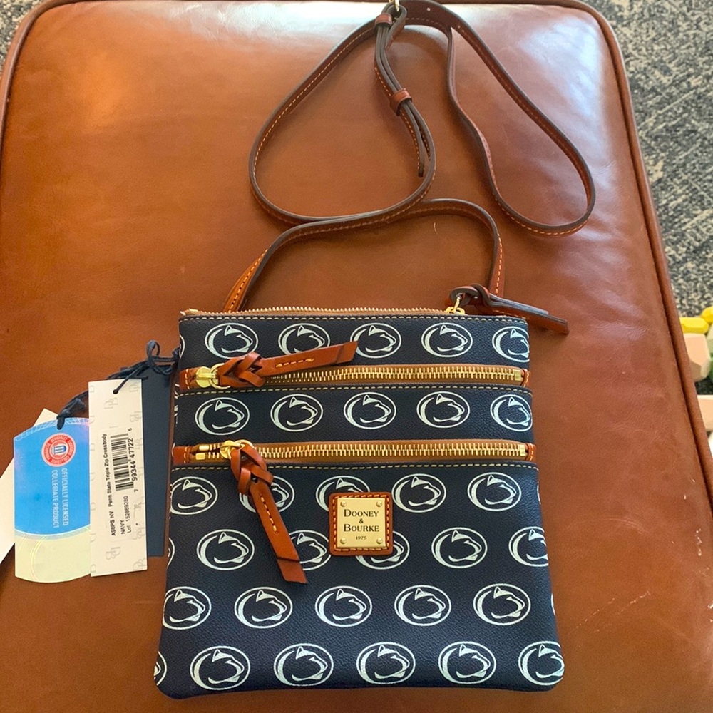 Dooney & Bourke Penn State logo Crossbody purse